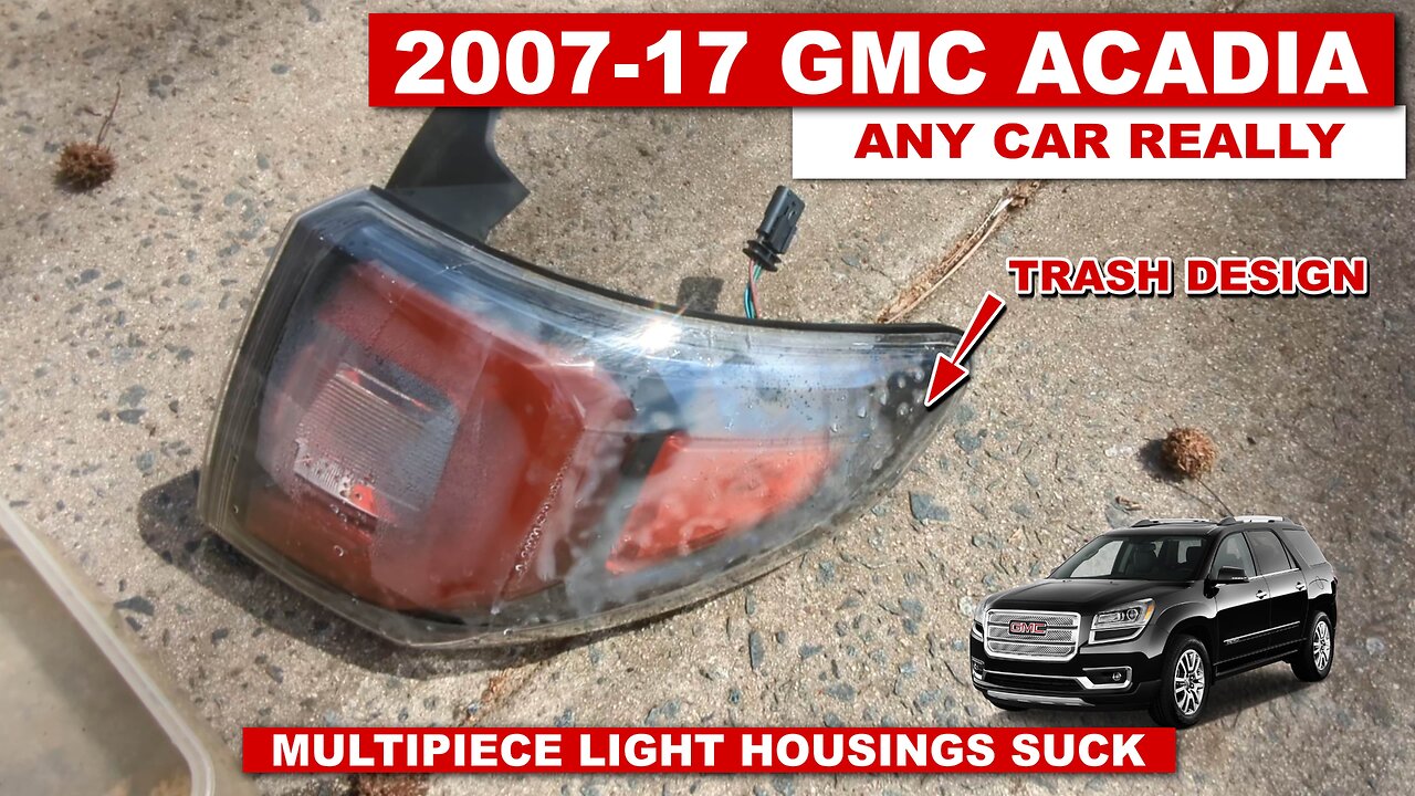 Multipiece Light Housings Suck - They Really Do