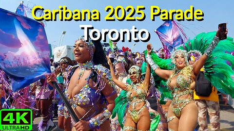 【4K】Toronto Caribbean Carnival Canada 🇨🇦