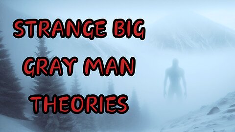 STRANGE BIG GRAY MAN THEORIES