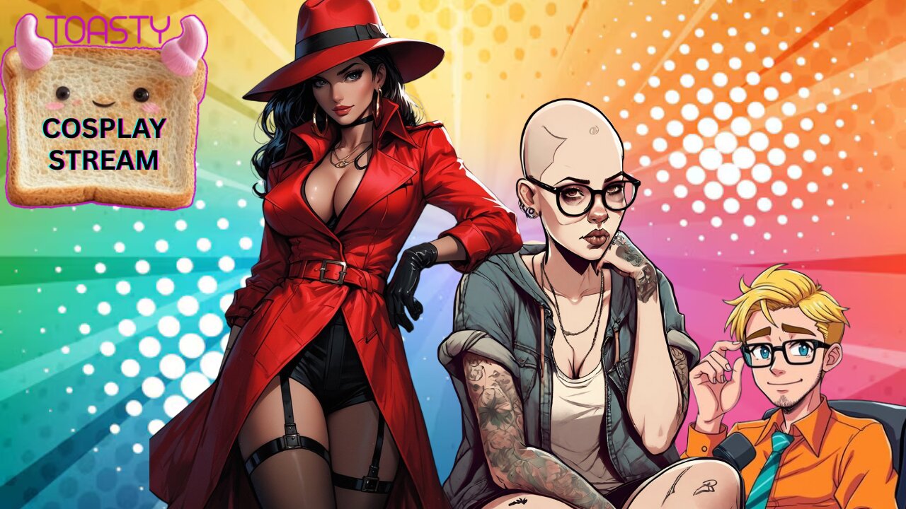 Sunday Cosplay Stream as Carmen SanDiego!