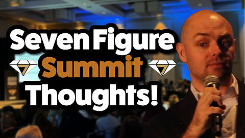 My thoughts on this years Seven Figure Medicare Agent Summit!