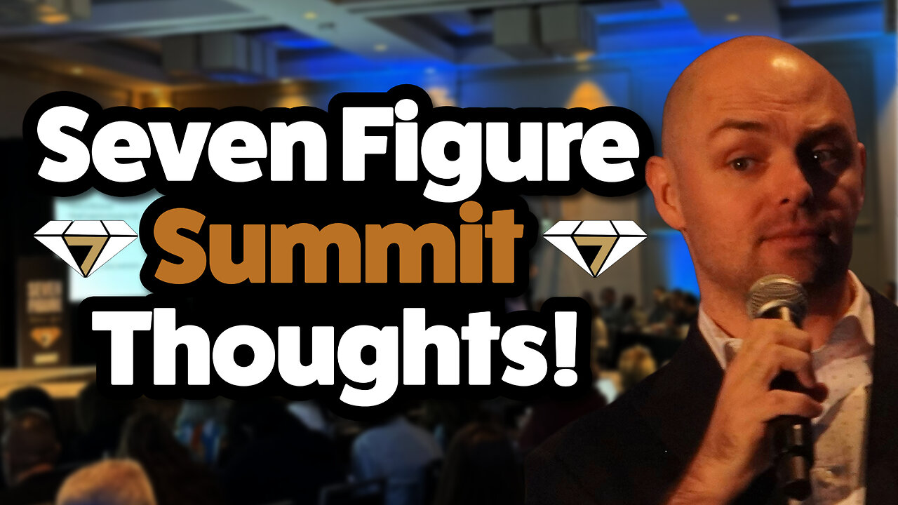 My thoughts on this years Seven Figure Medicare Agent Summit!