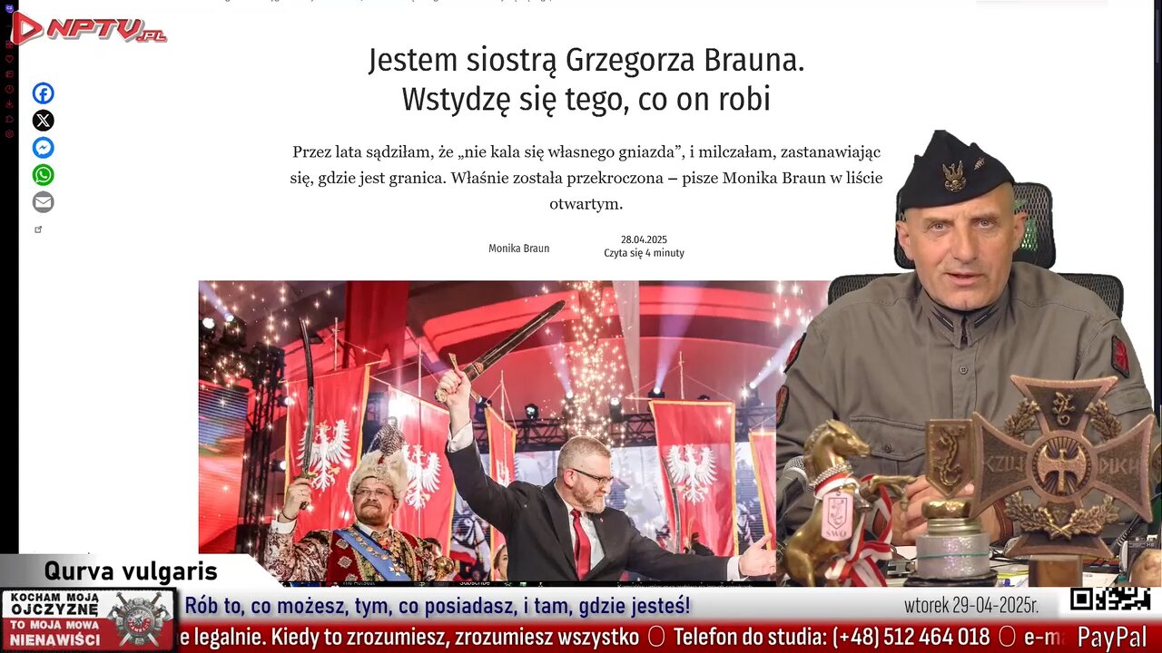Qurva vulgaris - Olszański, Osadowski NPTV (29.04.2025)