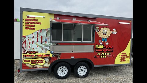 Like New - 2023 8' x 16' Kitchen Food Trailer | Food Concession Trailer for Sale in Indiana!