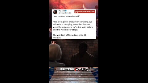 Mossad agent declared on 60 minutes they control the world behind the scenes