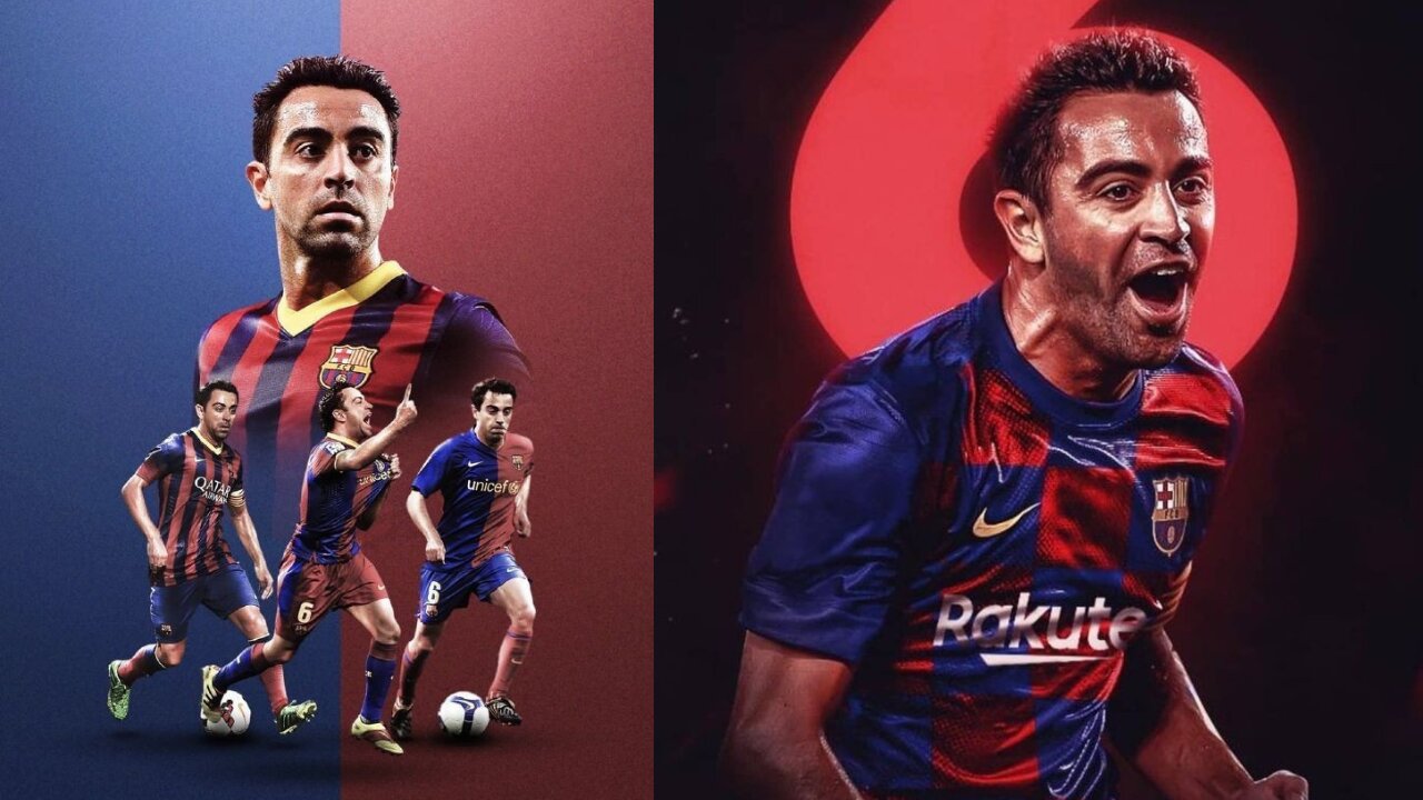 xavi hernandez biology legend barcelona