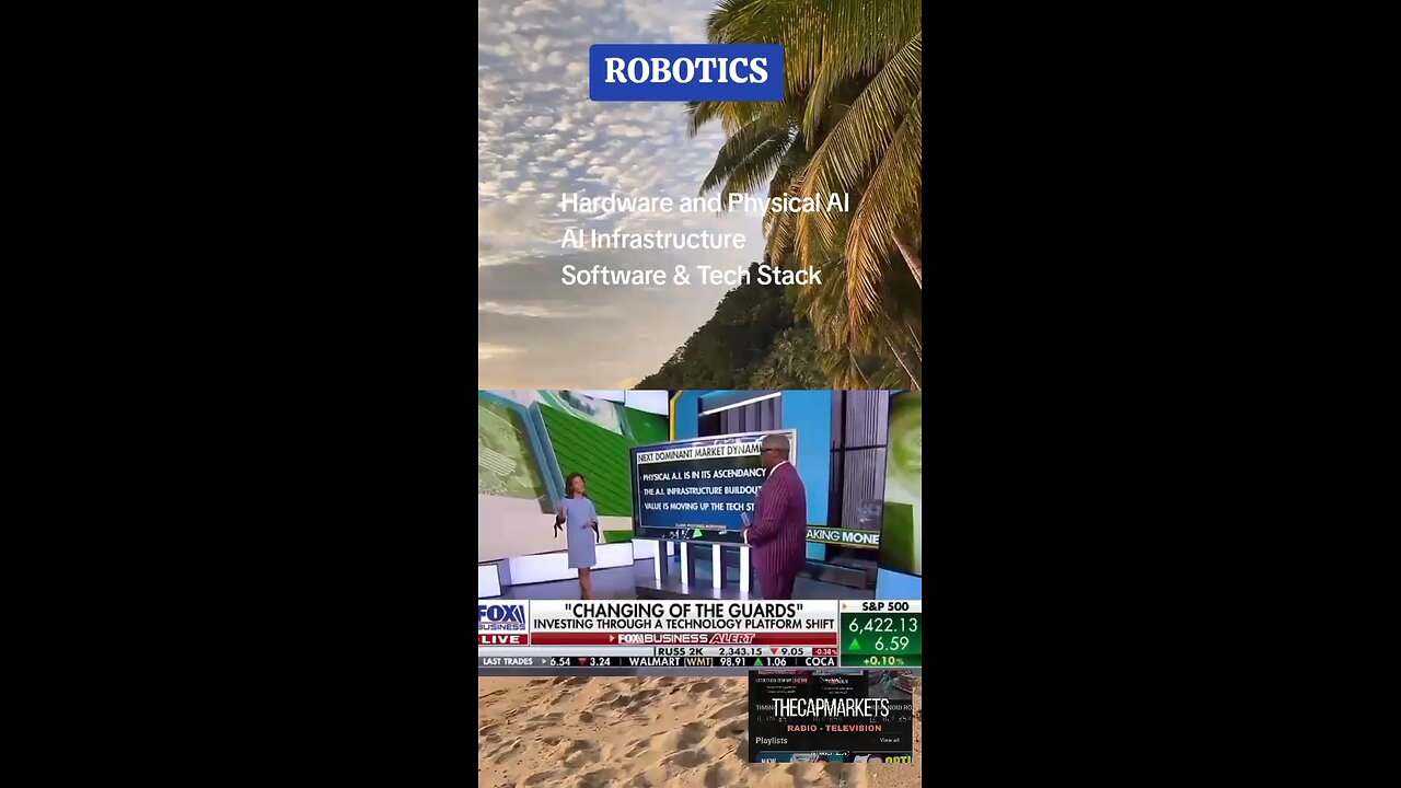 NEXT DOMINANT MARKET: ROBOTICS, PHYSICAL AI, INFRASTRUCTURE, TECH STACK