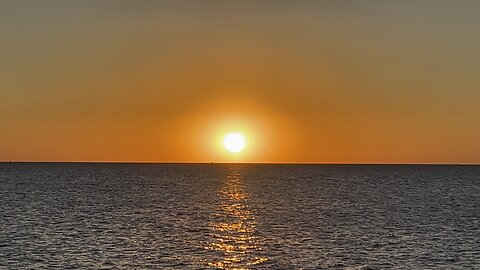 Sunset by Fort De Soto park October 24 2025