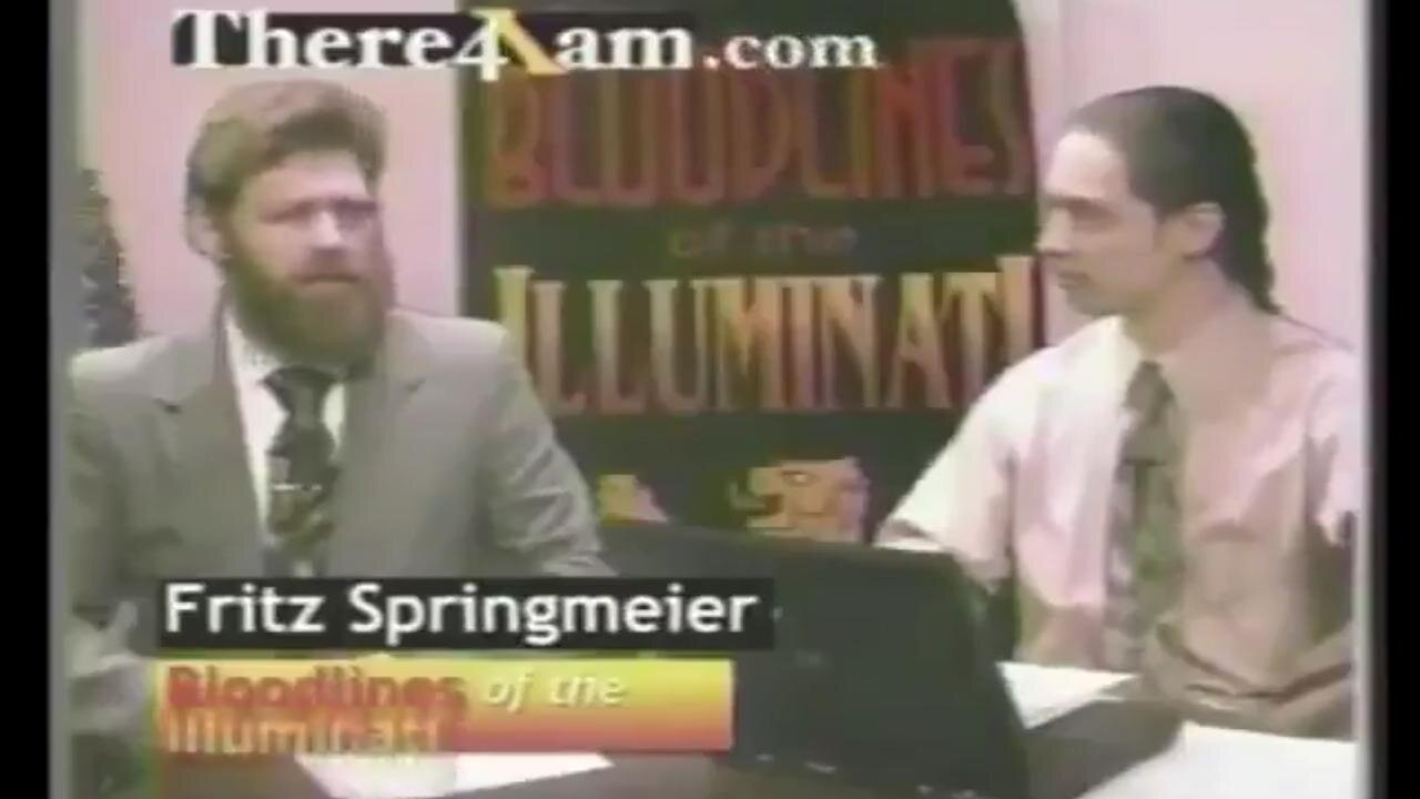 FRITZ SPRINGMEIER'S 'BLOODLINES OF THE ILLUMINITI' (Publication date 1995)