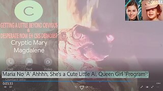 Maria No 'A' Ahhhh, She's a Cute Little Ai, Queen Girl 'Program'!