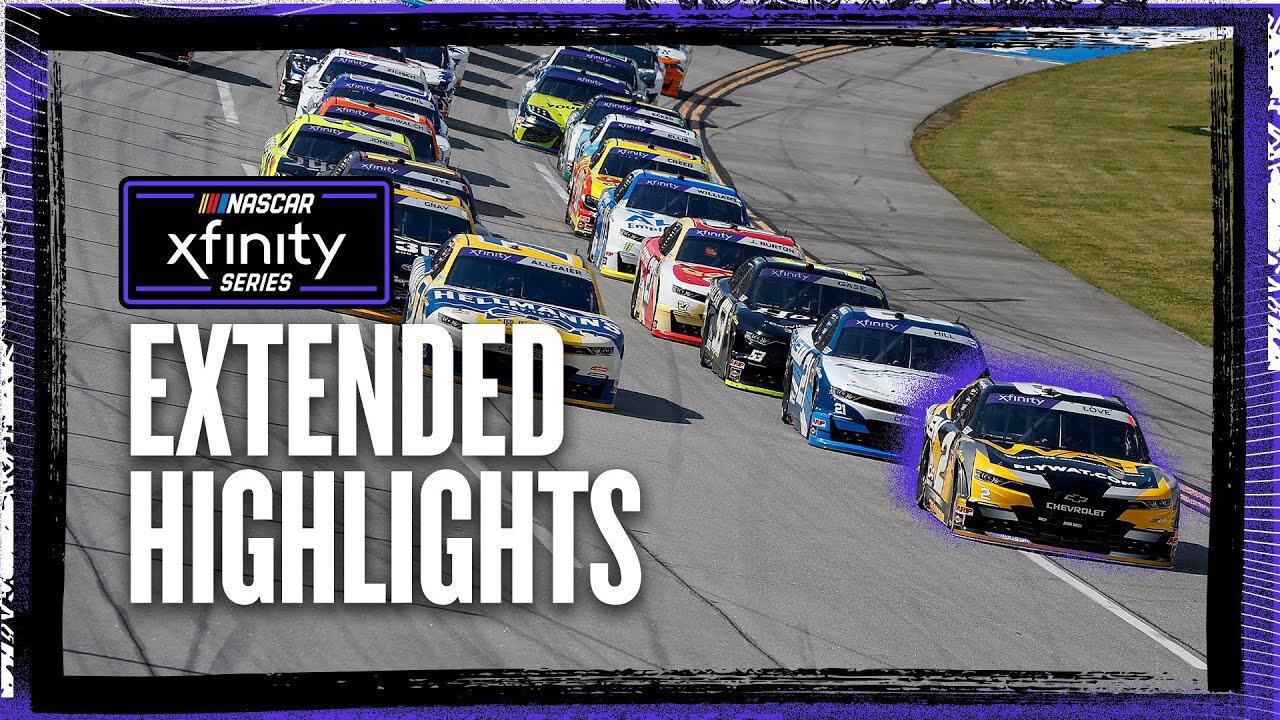 2025 NASCAR Xfinity Series at Talladega Superspeedway EXTENDED HIGHLIGHTS (4K)