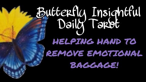 HELPING HAND AT REMOVING EMOTIONAL BAGGAGE! #TAROTREADING #selflimitingbeliefs #SHORTS #HELPME #LOVE
