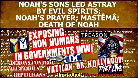 THE BOOK OF JUBILEES: THE SONS OF NOAH LED ASTRAY BY EVIL SPIRITS (compilation version)