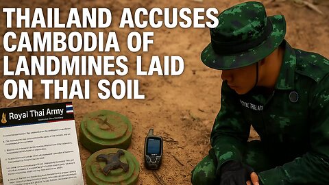 🚨 Cambodia–Thailand Border Dispute Reignites Tensions