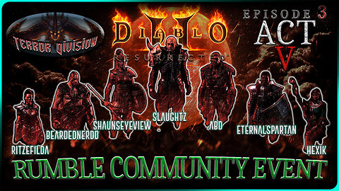 RUMBLE EVENT | DIABLO2 | TERROR DIVISION