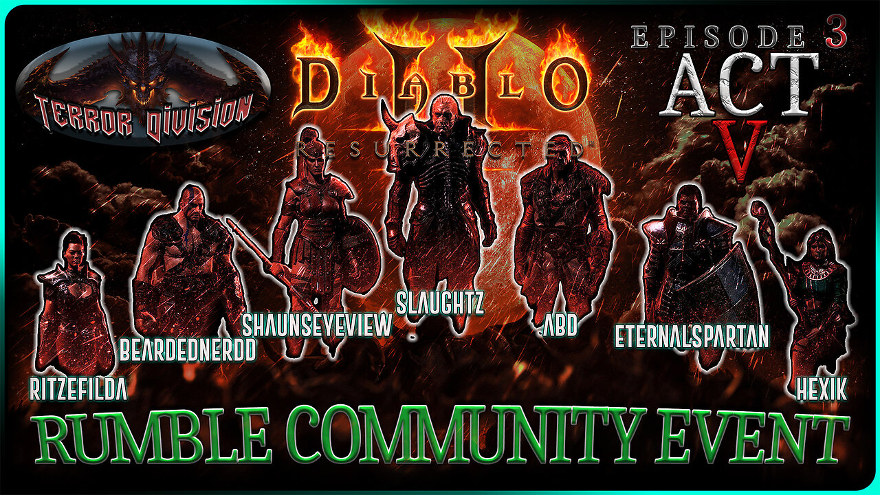 RUMBLE EVENT | DIABLO2 | TERROR DIVISION