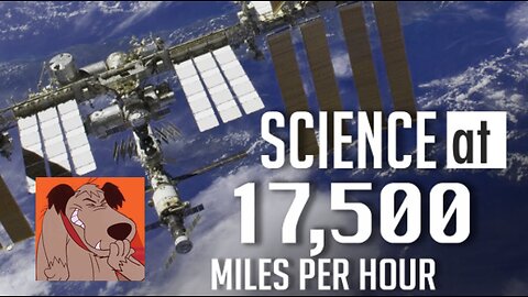 NASA LIES - ISS SPEEDING THROUGH FAKE SPACE