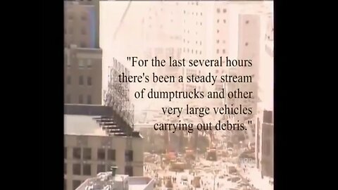 9/11 - The Immediate Removal Of The Evidence