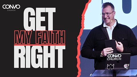 Get My Faith Right // Pastor Craig Dyson // Hebrews 11