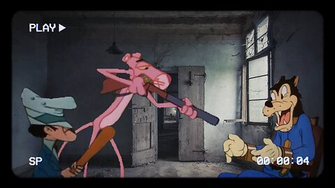 PINK PANTHER GOES TO PRISON. Ep.3 The Big Bad Wolf is a Rat