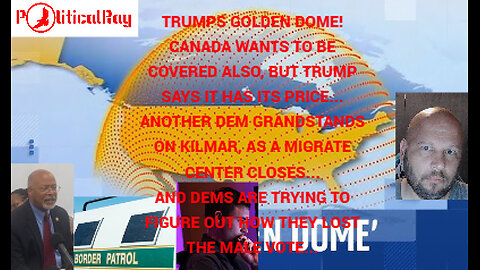 Canada wants to be covered under Trump's Golden Dome, Trump gives them two options...