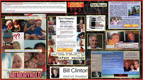 "Revealed: USVI Infant Masseuse Kevin Reynolds' Six-Year Secret - Epstein Connection"