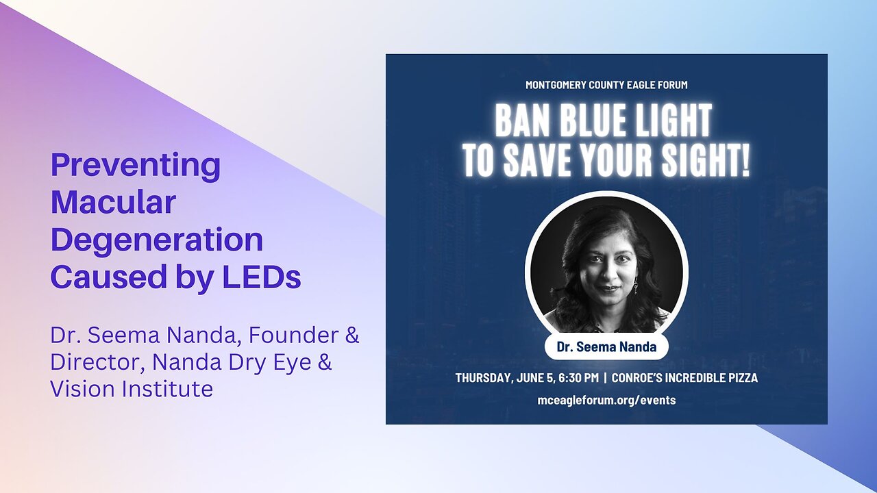 Ban Blue Light to Save Your Sight! Preventing Macular Degeneration Caused by LEDs