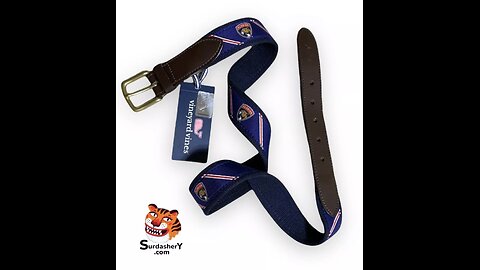 Florida Panthers NHL Belt 🐀 SURDASHERY.com