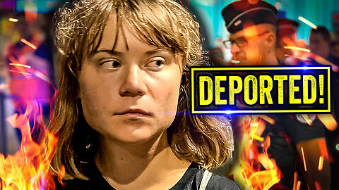Greta Thunberg Suffers ‘ONE FINAL EMBARRASSMENT’ in Deportation from Israel!!!