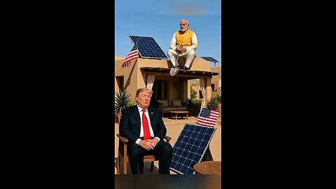 Trump & Modi Solar Comedy 😂 | Funny World Leaders Skit