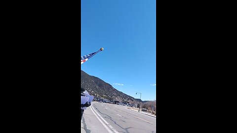 anti-Trump and Elon Musk rally in Salida Colorado, and these are the people that are about love...