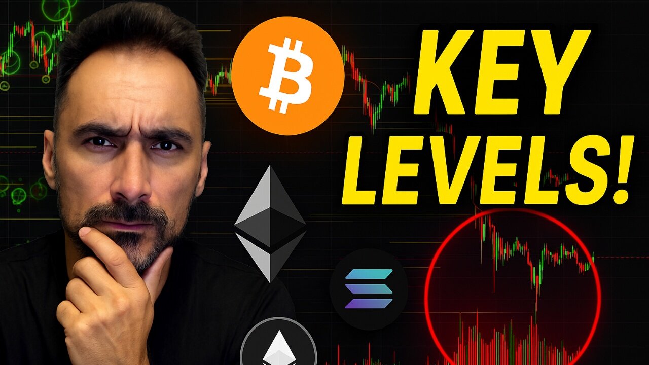 KEY LEVELS? | Live Bitcoin & Ethereum Analysis 🧠📈💥