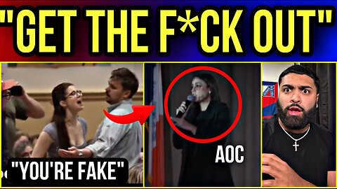 🚨MUST SEE!! Liberals KICK AOC OFF STAGE In NYC After They HAD ENOUGH of Her LIES