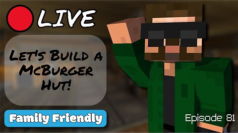 🔴 LIVE! - Let's Build a McBurger Hut! - Create Mod (2x81)