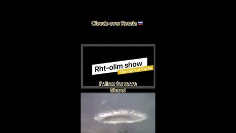 Clouds over Russia!