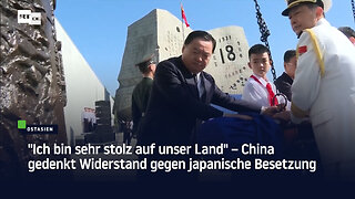 "Ich bin sehr stolz auf unser Land" – China gedenkt Widerstand gegen japanische Besetzung
