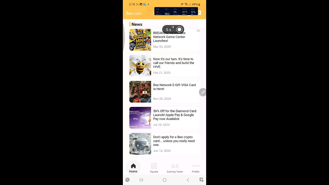 "Hive Mind" Crypto Mine BEE NETWORK