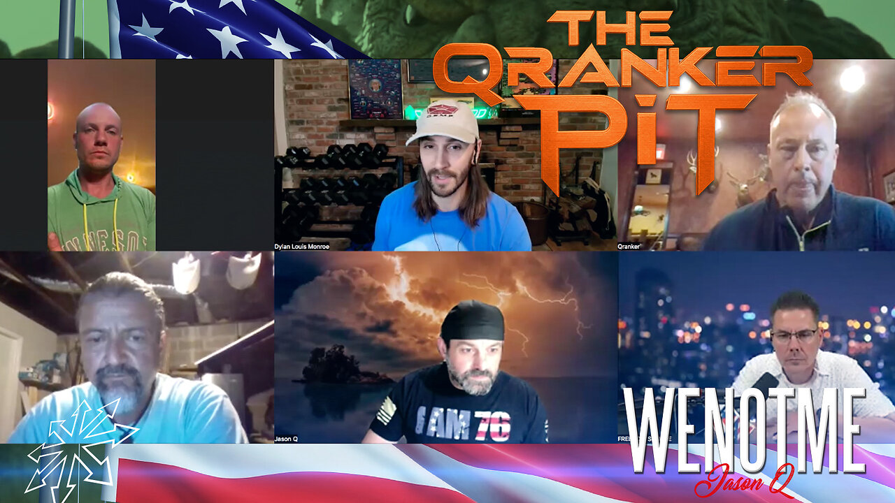 **Episode 4 The Qranker Pit** Wed 6-25th. Qranker, Jason Q, ChiliMan, Dylan Monroe, Andy & Mark