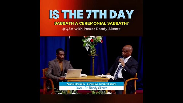 Seventh day sabbath is not a ceremonial sabbath ‼️
