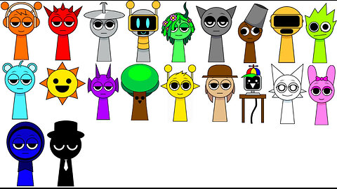 INCREDIBOX SPRUNKI ALL PHASES - NEW CHARACTERS - LIVE - 19 #sprunki