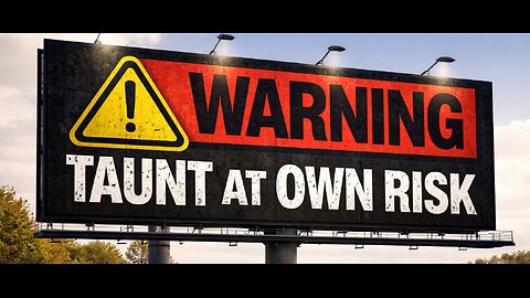 Taunting Me Is Never A Good Idea