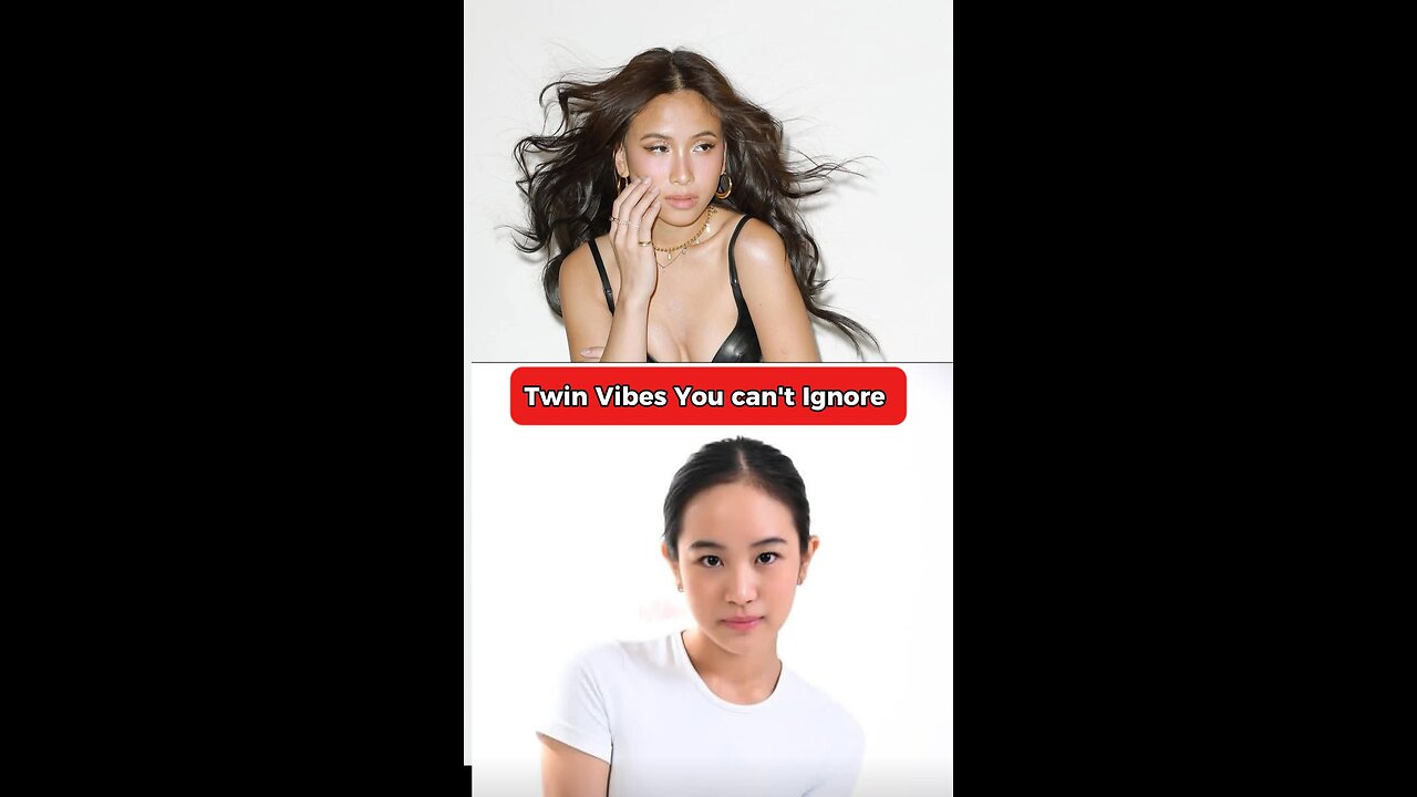 Emman Atienza and Caprice Cayetano Twinning