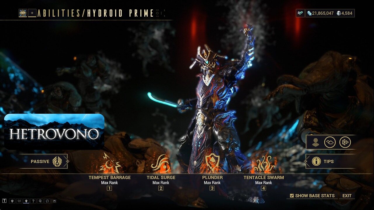 [Warframe] Hydroid Prime Breakdown