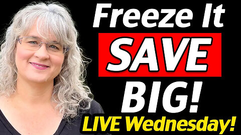 How I Use My Freezer To Cut My Grocery Budget!