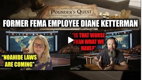 ⚠️ 🚨 FEMA TECH EMPLOYEE WARNS OF SATANIC NOAHIDE LAWS| REPOST CORRECT VIDEO