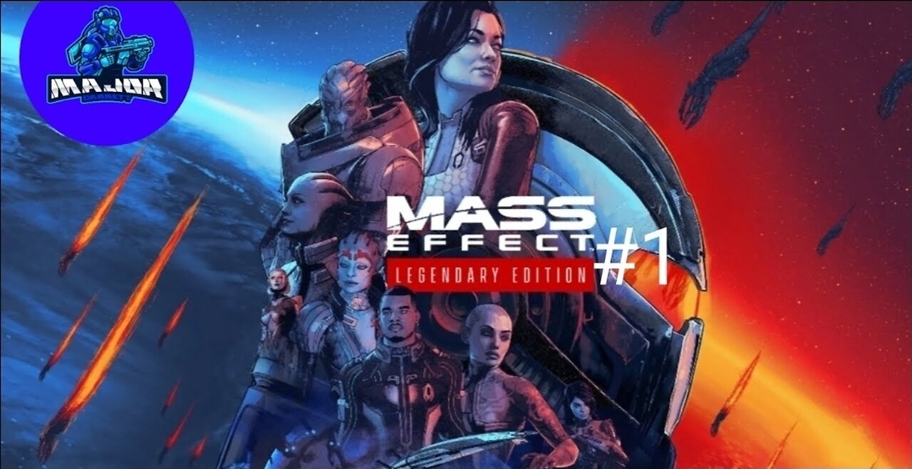 Mass Effect 1 LE | Ep 1 | The Beginning Of Commander Shepard