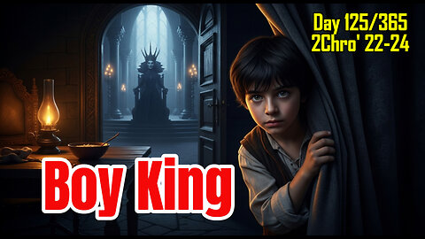 Day 125/365 - Young King Joash | Wicked Queen Athalia #2chronicles #bible