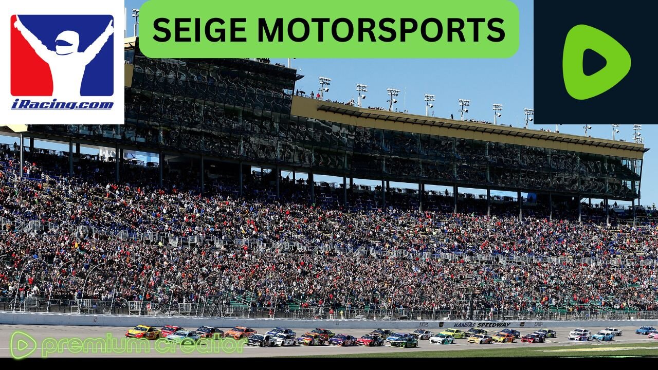 🔴Thursday iRacing Seige, NIS Double-Header from Kansas Speedway🏁!