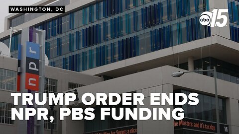 'Radical, woke propaganda': Trump ends funding for NPR, PBS