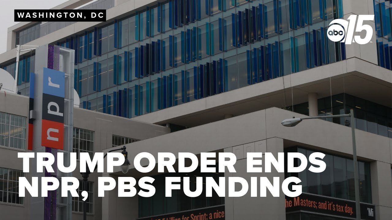 Radical, woke propaganda: Trump ends funding for NPR, PBS